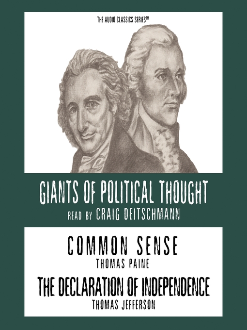 Common Sense and The Declaration of Independence@